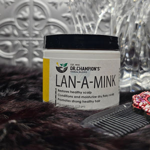 Champion’s Lan-A-Mink Scalp Conditioner 4 oz.