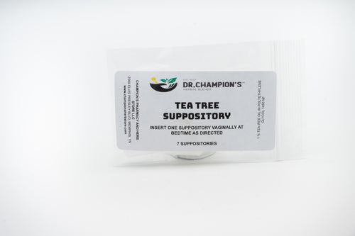 Champion's Tea Tree Suppository 7 Count