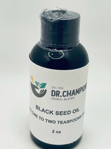Champion's Black Seed Oil 2 oz