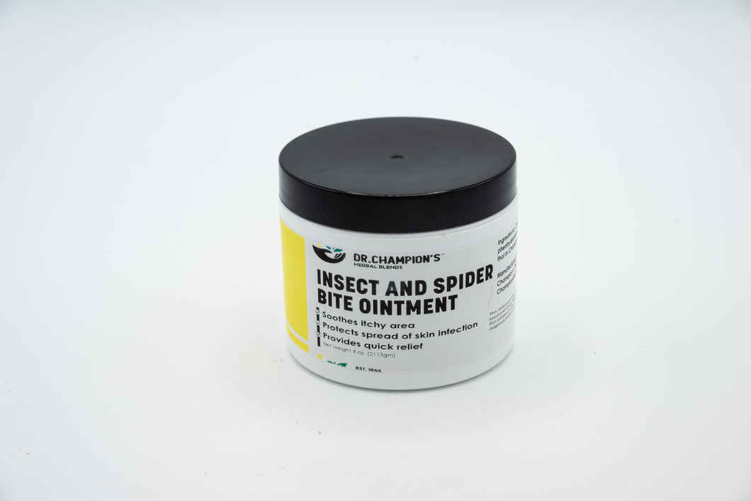 Champion’s Herbal Insect and Spider Bite Ointment 4 oz