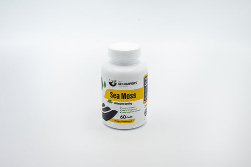 Sea Moss Plus with Bladderwrack/Burdock Capsules 60 Ct