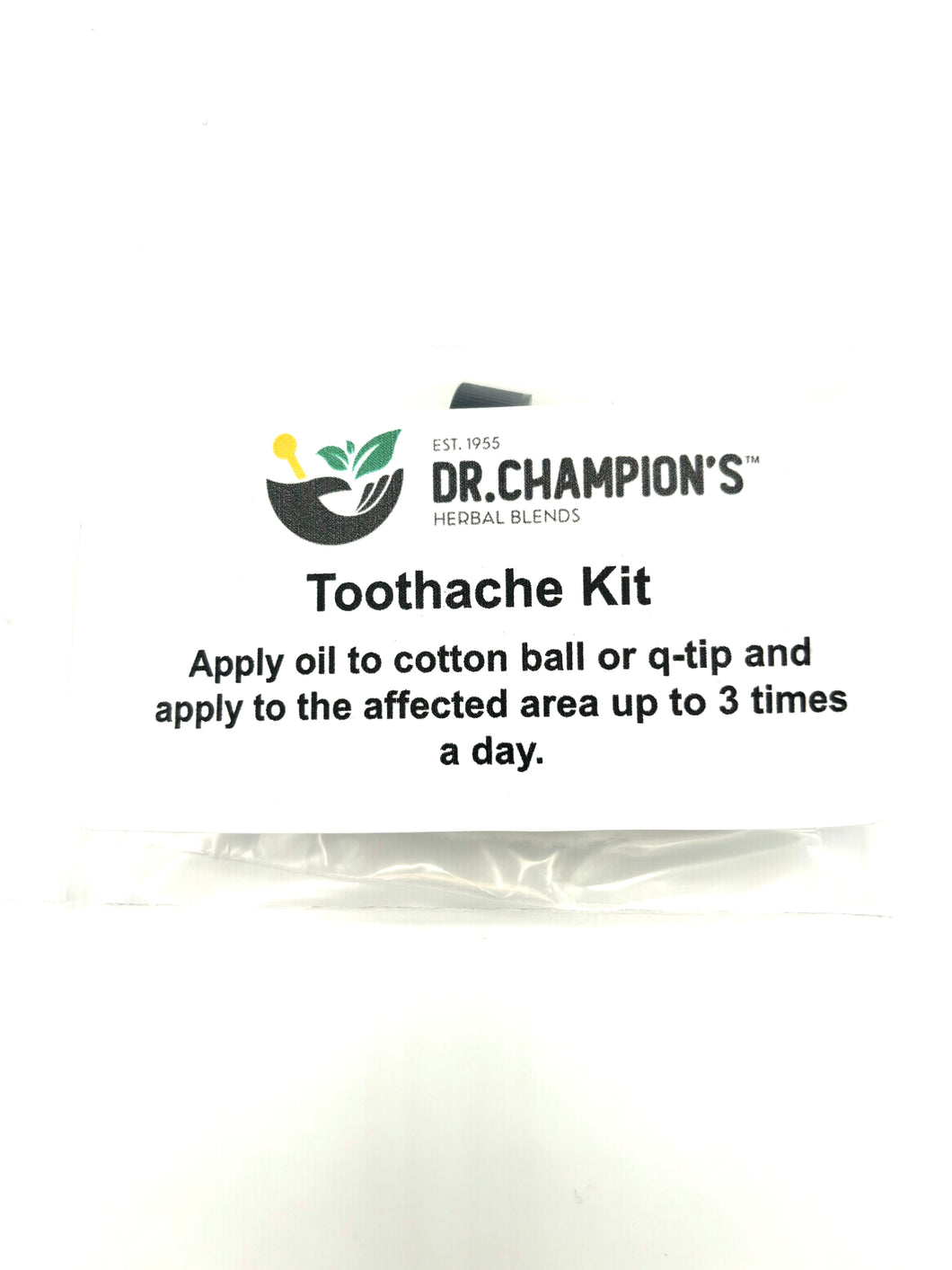 Dr. Champion's Toothache Kit